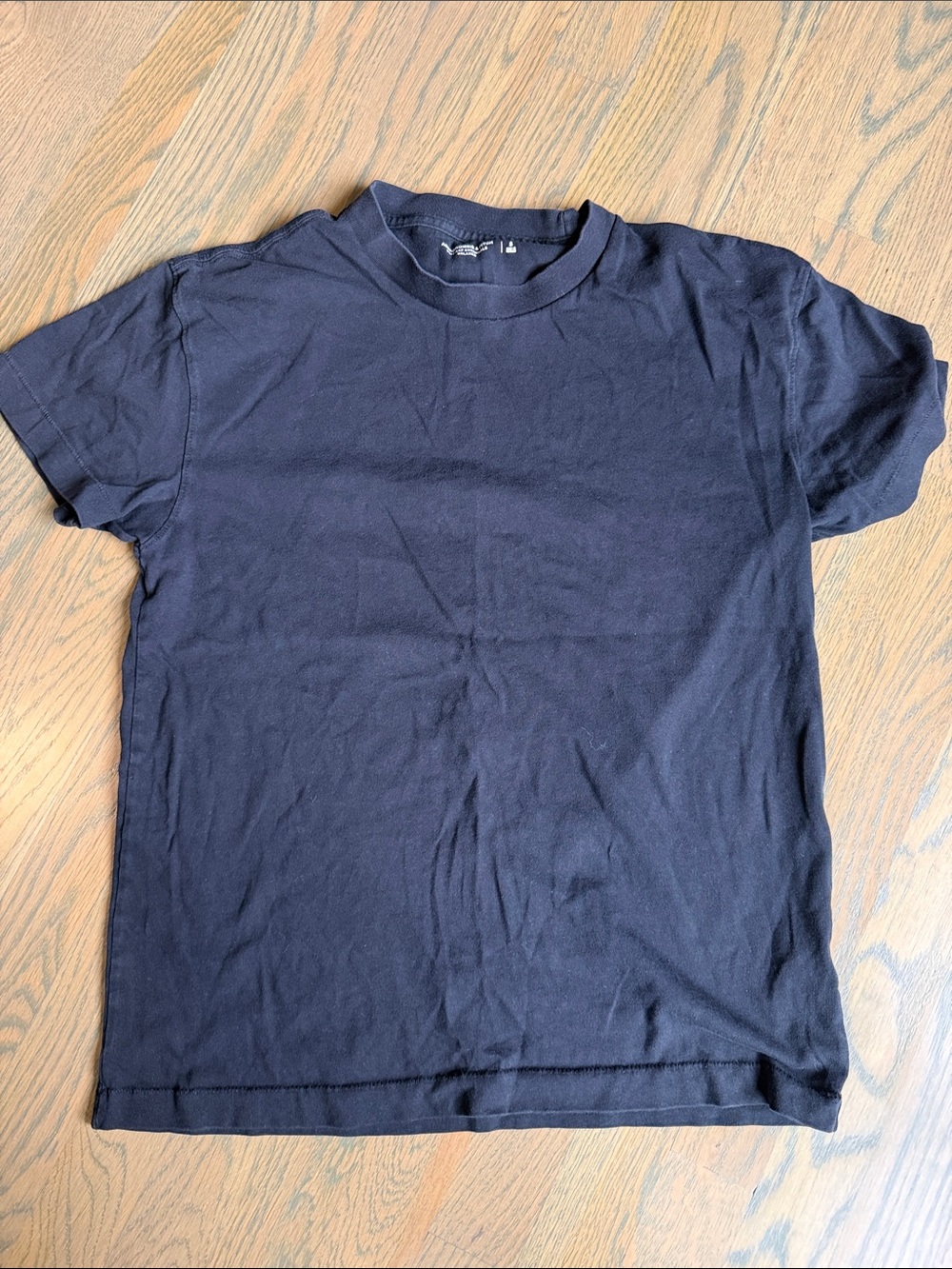 Abercrombie & Fitch Black Short Sleeve Crew Tee